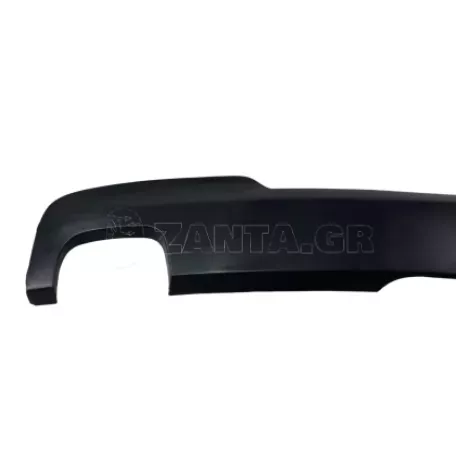 Diffuser πίσω προφυλακτήρα για BMW F10 - M pack design μονό για διπλή εξάτμιση 