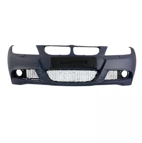 Προφυλακτήρας εμπρός για BMW E90 / E91 (2008+) - M pack design με ανοίγματα για πιτσιλίθρες, χωρίς parktronic 