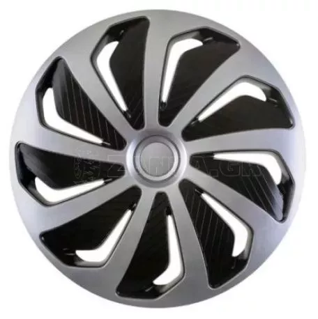 Τάσια Versaco Wind Ασημί / Μαύρο - 15'' σετ - 4τμχ. 