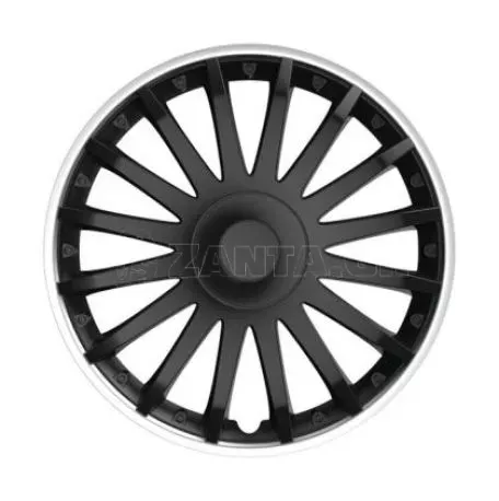 Τάσια Versaco Crystal SO Μαύρο - 15'' σετ - 4τμχ. 