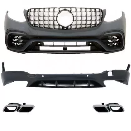 AMG pack body kit πακέτο για Mercedes GLC SUV X253 (2015-2019) - AMG S63 Design