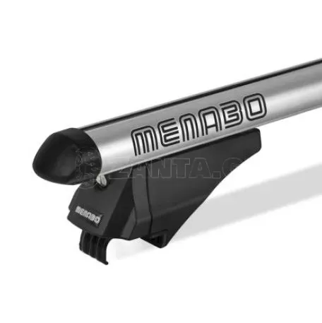 Μπάρες οροφής αυτοκινήτου Menabo Tiger Silver XL, για ενσωματωμένες παράλληλες μπάρες, χωρίς κενό – 2 τμχ. 