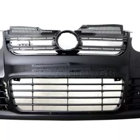 Προφυλακτήρας εμπρός για Vw Golf 5 - R32 με R32 μάσκα χωρίς προβολάκια - μαύρο 