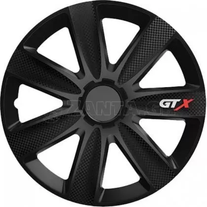 Τάσια αυτοκινήτου GTX CARBON BLACK - 16" - μαύρο - 4 τμχ.