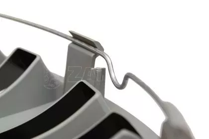 Τάσια Leoplast Flash μαύρο / ασημί - 15" ιντσών - 4τμχ. 