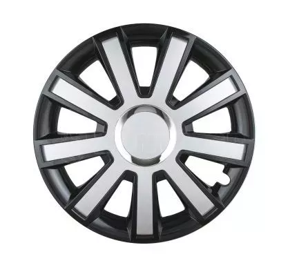 Τάσια Leoplast Flash μαύρο / ασημί - 14" ιντσών - 4τμχ.