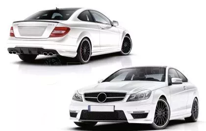 Body kit για Mercedes C- class W204  (2007-2015) C63 AMG Design - Coupe 2D 