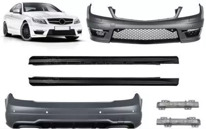 Body kit για Mercedes C- class W204 (2007-2015) C63 AMG Design - Coupe 2D