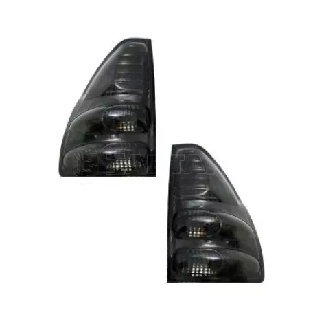 Πίσω φανάρια led για Toyota Land Cruiser 120  (2003-2009) - φιμέ - σετ 2τμχ. 