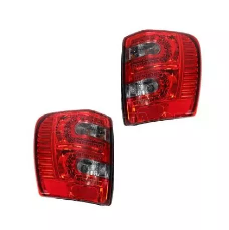 Πίσω φανάρια led για  Jeep Grand Cherokee (1999-2005) - φιμέ - σετ 2τμχ. 