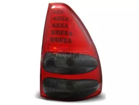 Πίσω φανάρια led για Toyota Land Cruiser 120  (2003-2009) - φιμέ φλας - σετ 2τμχ. 