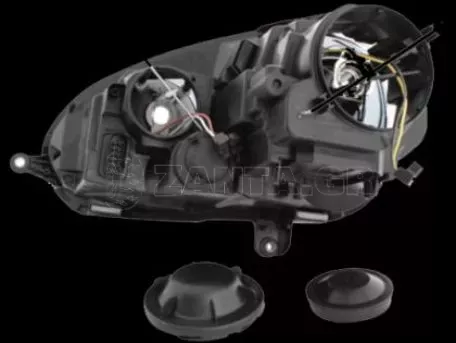 Φανάρια εμπρός για Vw Golf 5 - GTI design , χωρίς λάμπες (Η7) - σετ 2τμχ. 