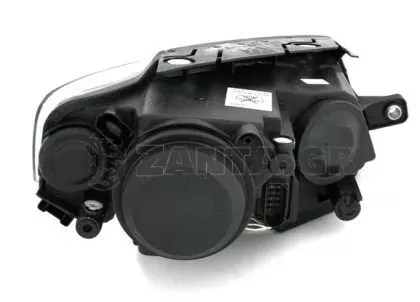 Φανάρια εμπρός led για Vw Passat 3C (2005+) - chrome , με λάμπες (Η1) - σετ 2τμχ. 