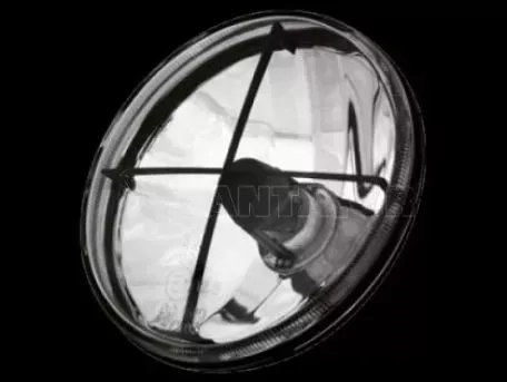 Φανάρια εμπρός με σταυρό Vw Golf II (1983-1993) - chrome , με λάμπες (Η1) - σετ 2τμχ. 