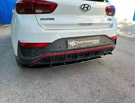 Πίσω Σπλίτερ Hyundai i30 Mk3 N-Line Hatchback Facelift (2020-) 