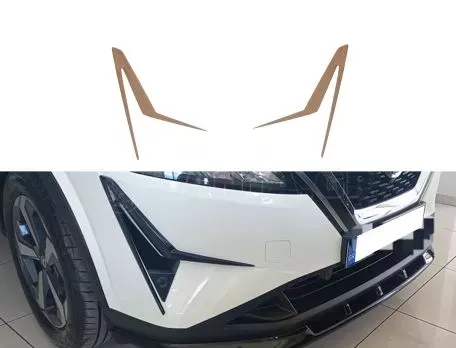 Εμπρός Διακοσμητικά Προφυλακτήρα Nissan Qashqai J12 (2021-) 