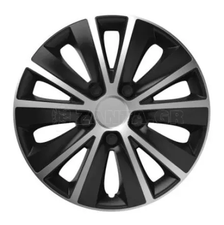 Τάσια Versaco Rapid Ασημί / Μαύρο - 16'' σετ - 4τμχ.