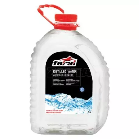 Απιονισμένο Νερό Επαγγελματικό Feral 4L 