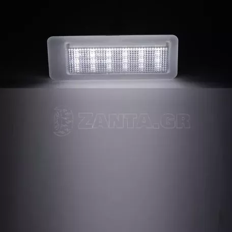 Led Φαναράκια Πινακίδας Για Fiat Doblo II 10-22 Ζευγάρι 2 Τεμάχια 