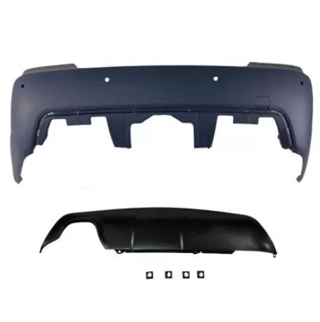 Πίσω προφυλακτήρας για BMW E60 sedan - M pack design χωρίς parktronic (2003-2010) και με parktronic (2007-2011) 
