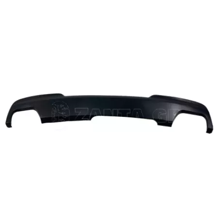 Diffuser πίσω προφυλακτήρα για BMW F10 - M5 design διπλό για διπλές εξατμίσεις 