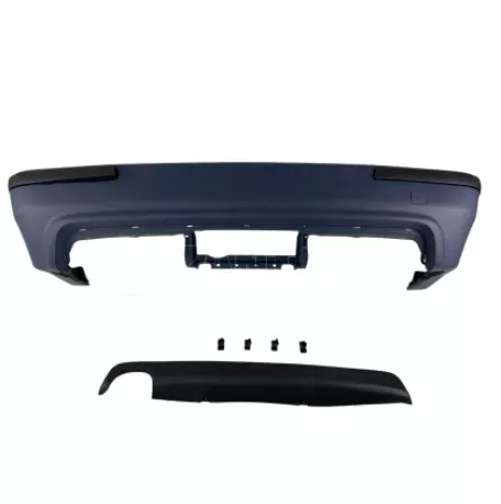 Πίσω προφυλακτήρας για BMW E39 sedan με μονό diffuser - M5 design χωρίς ανοίγματα για parktronic 