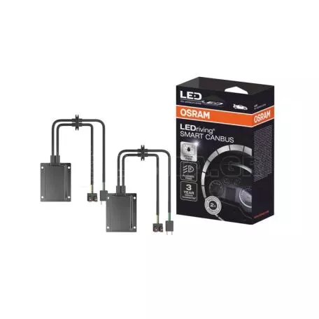 Αντίστασεις Canceller Canbus Για Led Με H7 Κούμπωμα Plug & Play 12Volt Osram LEDriving Smart Canbus LEDSC01-2HFB 2 Τεμάχια 