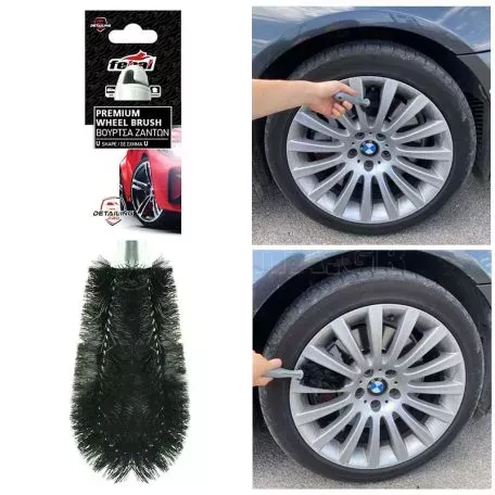 Βούρτσα Καθαρισμού Για Ζάντες Detailing Pro Σε Σχήμα U 27cm Feral 