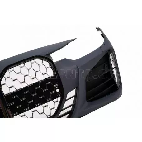 Μπροστινός Προφυλακτήρας Για 3 F30/F31 11-19 G20 / G80 M Look Black / Chrome 