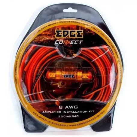 Κιτ Καλωδίων Για Ενισχυτή Edge ΕDC-ΑΚ840 8 ΑWG 