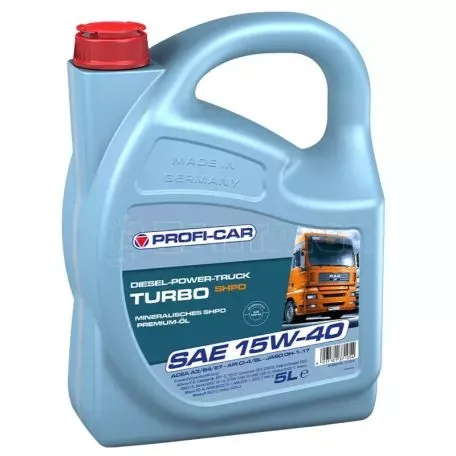 Λάδι - Λιπαντικό Κινητήρα Profi-Car Diesel Power Truck Turbo SΑΕ 15W-40 5L 