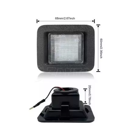 Led Φαναράκια Πινακίδας Για Ford F150 MK13 14-17 Ζευγάρι 2 Τεμάχια 