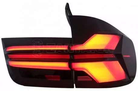 Πισινά Φανάρια Set Για Bmw X5 E70 07-13 Led Bar Upgrade to G05 LCI Look Smoke 