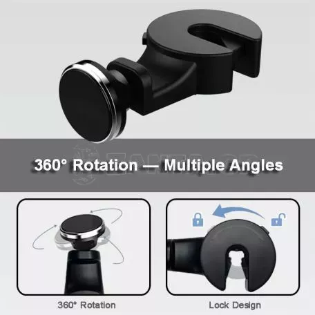 Μαγνητική Βάση Κινητού Για Το Προσκέφαλο On Mobile Accessories Μαύρη 1 Τεμάχιο 