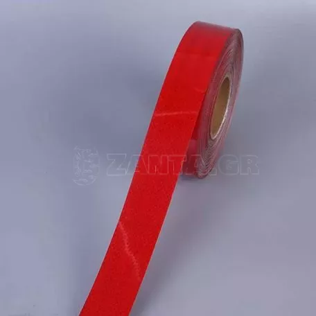 Αυτοκόλλητη Αντανακλαστική Ταινία Κόκκινη 50mm x 5 Μέτρα 