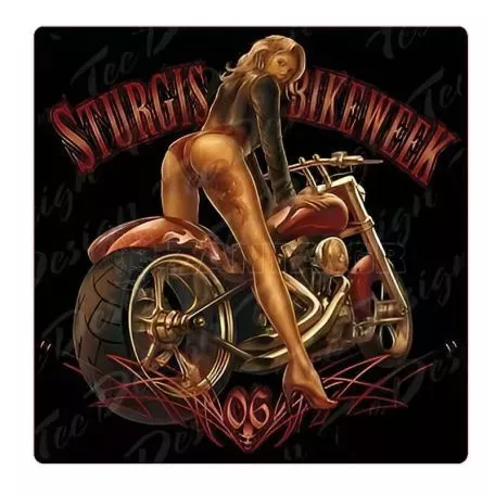 Αυτοκόλλητο Σήμα Αυτοκινήτου ''Sturgis Bike Week'' 15cm x 15cm 1 Τεμάχιο 