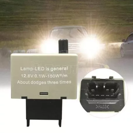 Ρελέ Αυτοκινήτου Flasher Για Led 12 Volt Ρυθμιζόμενο 8PKT 1 Τεμάχιο 