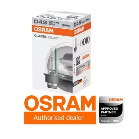 Λάμπα HID Xenon D4S Ρ32D-5 4150k 42Volt 35Watt Classic Xenarc Osram 66440CLC 1 Τεμάχιο 