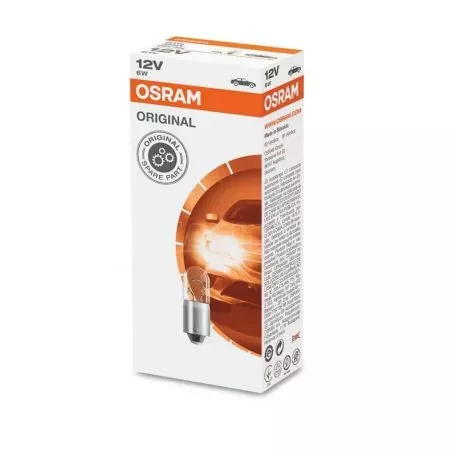Λάμπα Αλογόνου BA9S T4W 12V 6w Osram Original 3886X 1 Τεμάχιο 