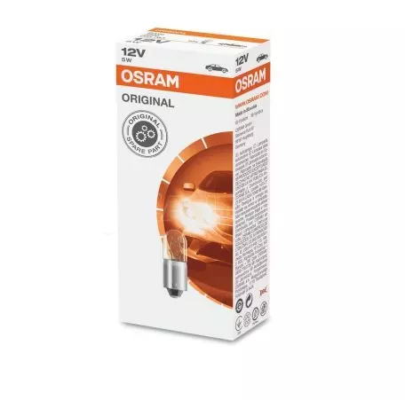 Λάμπα Αλογόνου BA9S 12V 5w Osram Original 3860 1 Τεμάχιο 