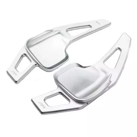 Paddles Shift Αλουμινίου Για Bmw Σειρά 5 F10 10-17 Ασημί 2 Τεμάχια 