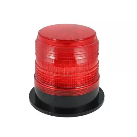 Φάρος Ασφαλείας Αυτοκινήτου 12V&24V  Μαγνητικός & Βιδωτός12x11cm Κόκκινο 