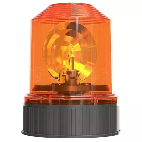 Φάρος Ασφαλείας Αυτοκινήτου Osram Beacon Light H1 24Volt 2200K 150 x 193 mm Πορτοκαλί RΒL101 