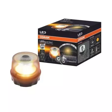Φάρος Ασφαλείας Αυτοκινήτου Μαγνητικός Osram LEDguardian Road Flare Signal 3.7Volt 2000K 90.6 x 72.6 mm Πορτοκαλί LEDSL104 