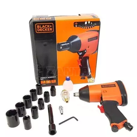 Μπουλονόκλειδο Αέρος Black & Decker 1/2" Μέγιστη Ροπή 31kgm 160158XBND 