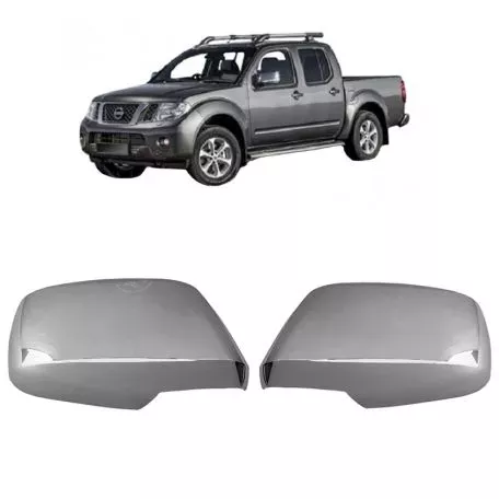 Καπάκια Καθρεφτών Για Nissan Navara 2006-2009 Χρωμίου 2 Τεμάχια 