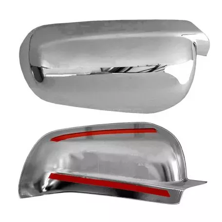 Καπάκια Καθρεφτών Για VW Golf IV (4) 98-04 , Bora 98-04 , Passat 3B 97-00 Μικρό - Μεγάλο Χρωμίου 2 Τεμάχια 