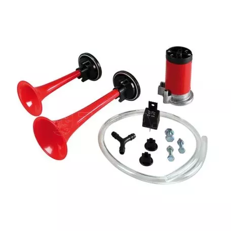 Κόρνα Αέρος Διφωνία Με Συμπιεστή 12V 117dB Ototop 2252 