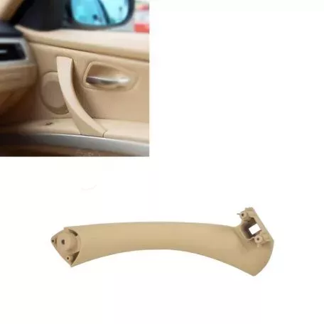 Χειρολαβή Πόρτας Εσωτερική Για Bmw 3 E90 05-11 Εμπρός & Πίσω Δεξιά Μέσα 1 Τεμάχιο Μπεζ 