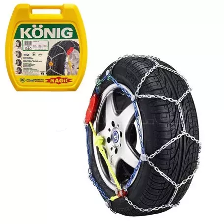 Αλυσίδες Χιονιού Konig No Problem T2 Magic No 40 10mm 2 Τεμάχια 